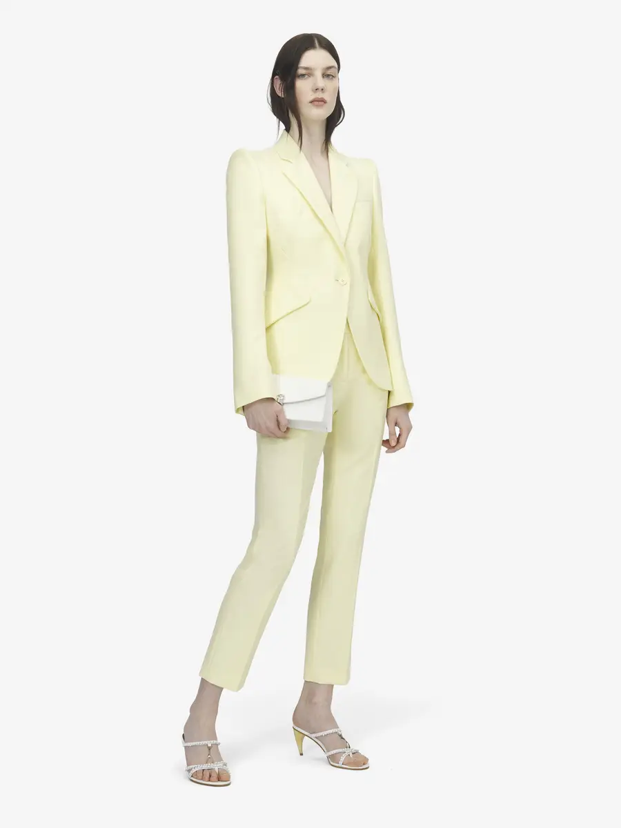 Alexander McQueen Wool Gabardine Single-breasted Jacket | Thumbnail 2