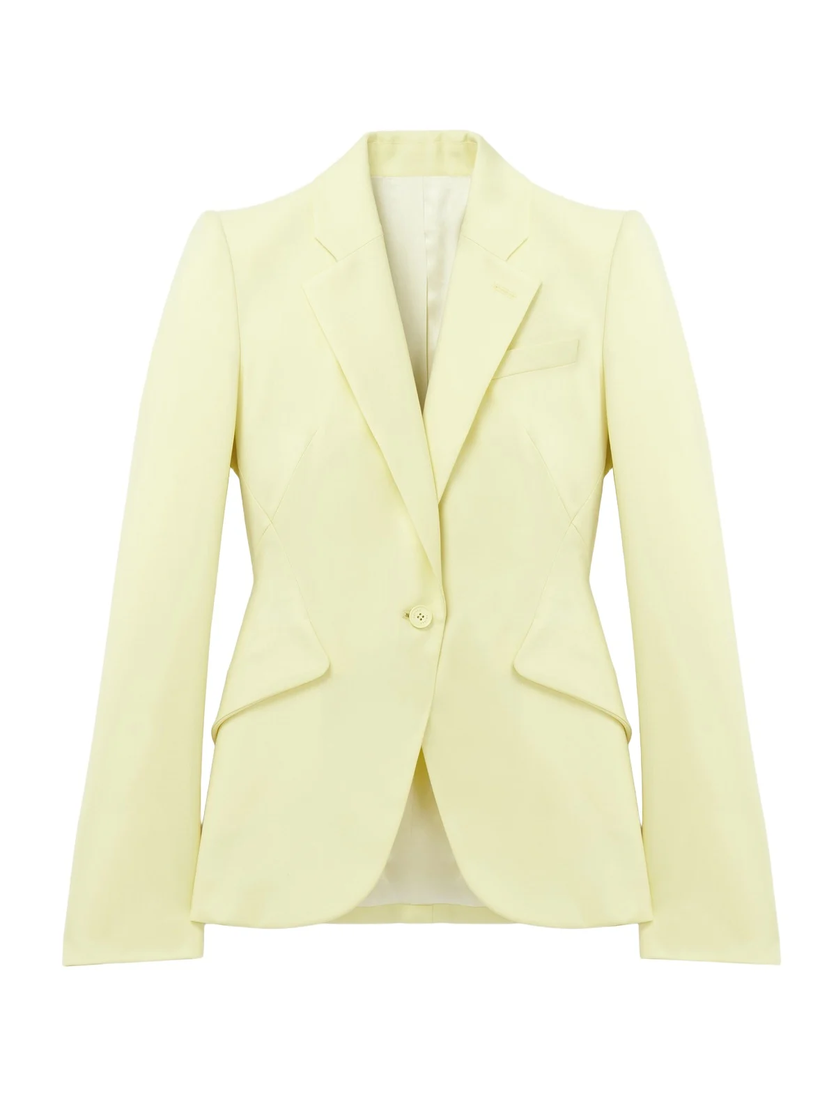 Wool Gabardine Single-breasted Jacket Wool Gabardine Single-breasted Jacket