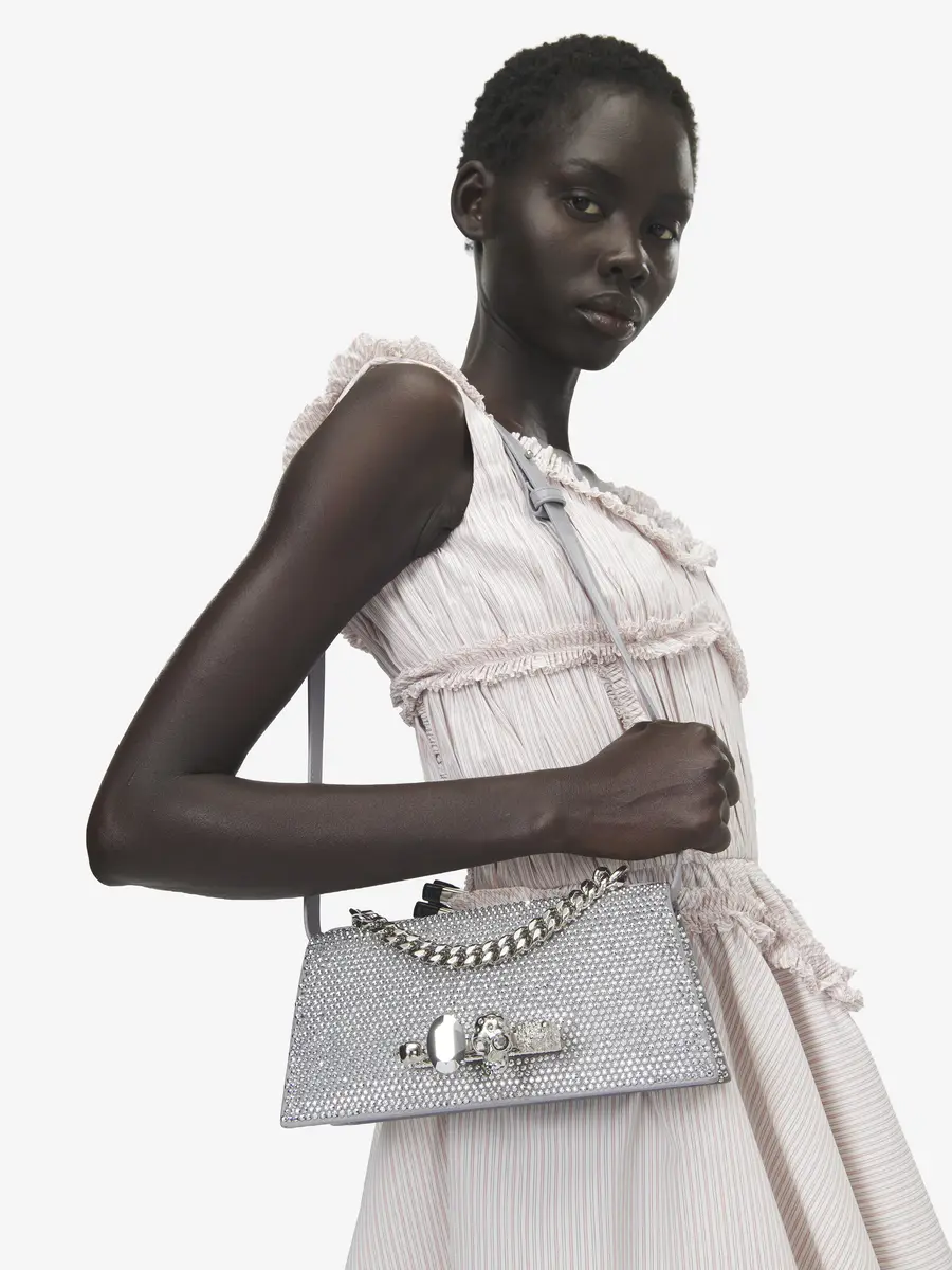 Alexander McQueen Crystal-embellished Jewelled Mini | Thumbnail 2 Alexander McQueen Crystal-embellished Jewelled Mini | Thumbnail 2