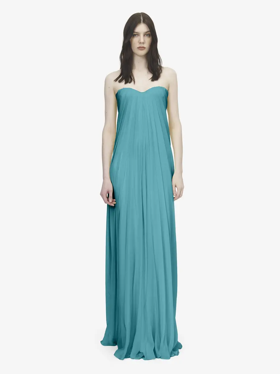 Alexander McQueen Bustier Evening Dress | Thumbnail 2