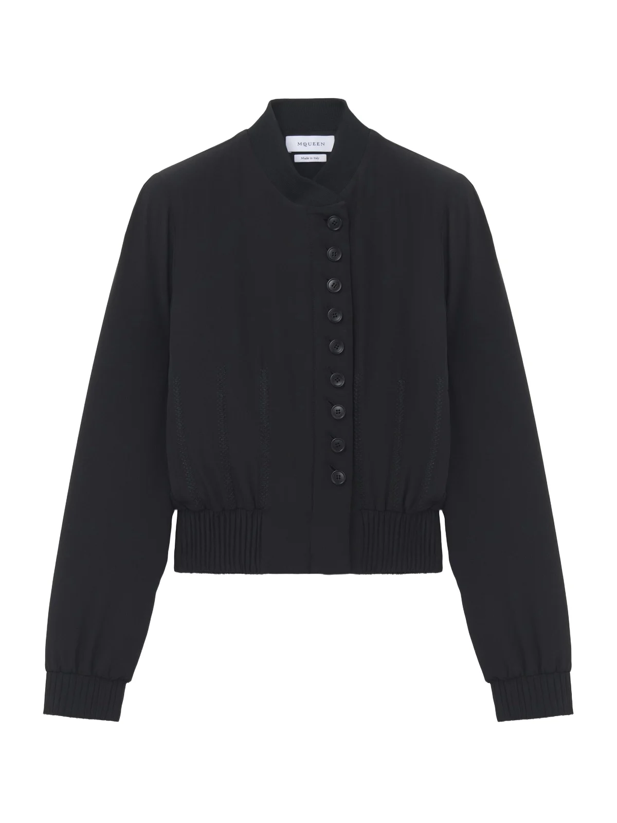 Silk Bomber Jacket