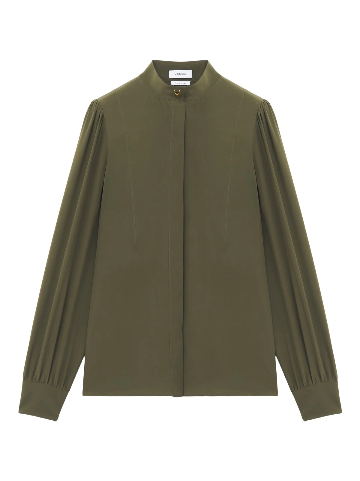 Alexander McQueen Wishbone Silk Shirt