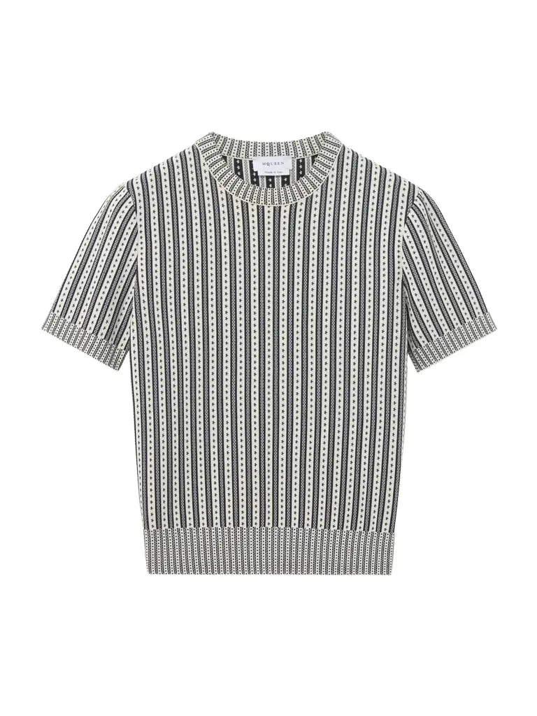 Striped Knit Top