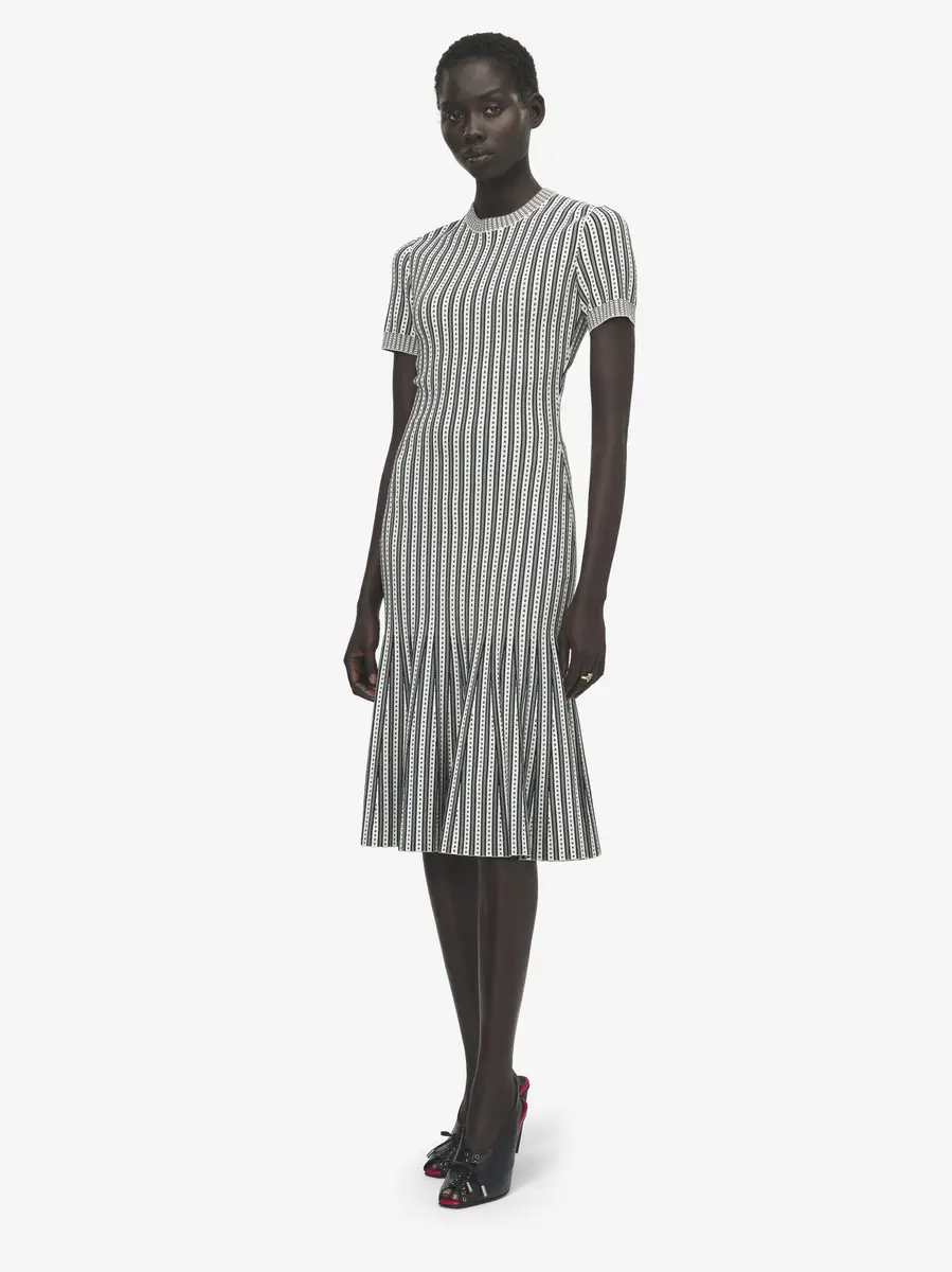 Alexander McQueen Striped Knit Dress | Thumbnail 2 Alexander McQueen Striped Knit Dress | Thumbnail 2