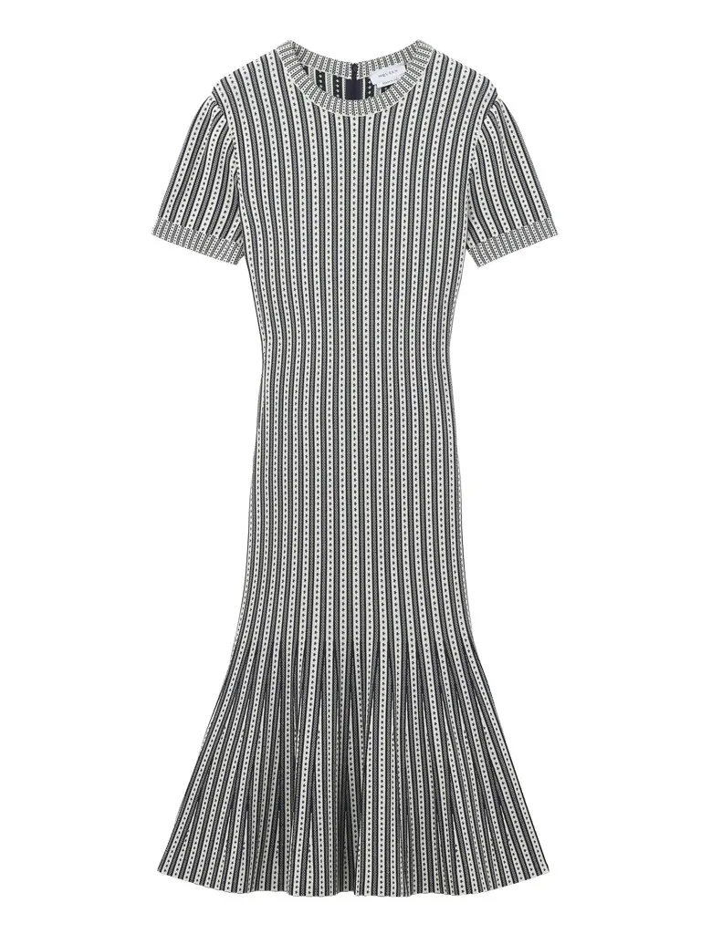 Striped Knit Dress Striped Knit Dress