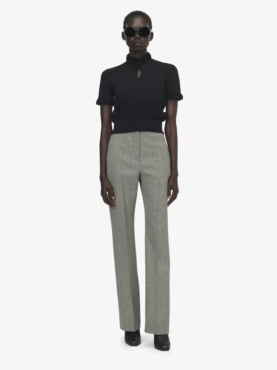 Alexander McQueen Pointelle Knit Top | Thumbnail 2 Alexander McQueen Pointelle Knit Top | Thumbnail 2
