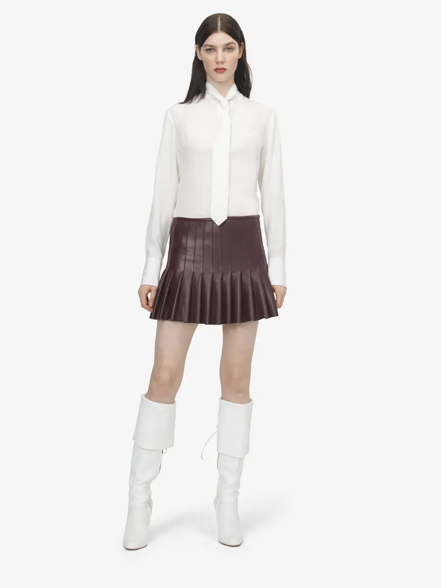 Alexander McQueen Tie Silk Shirt | Thumbnail 2 Alexander McQueen Tie Silk Shirt | Thumbnail 2