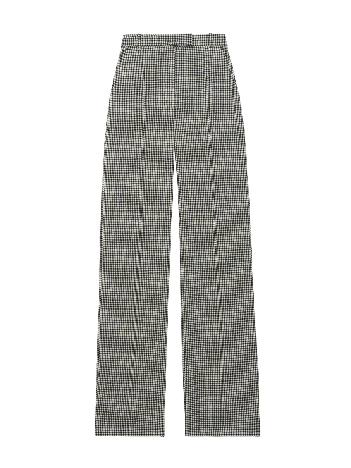 Alexander McQueen Gingham Check Tailored Trousers