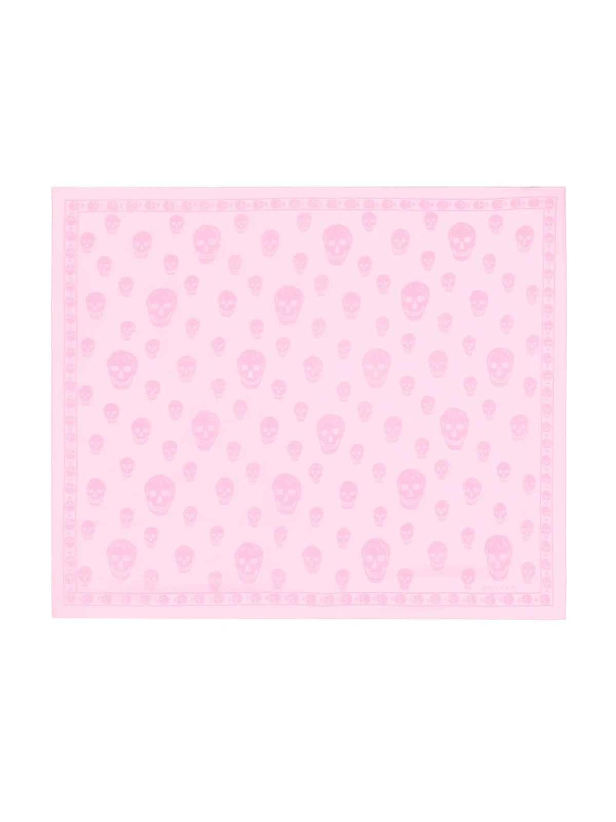 Alexander McQueen Classic Skull Scarf