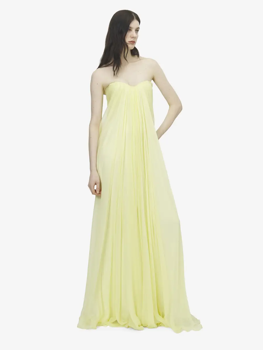 Alexander McQueen Bustier Evening Dress | Thumbnail 2