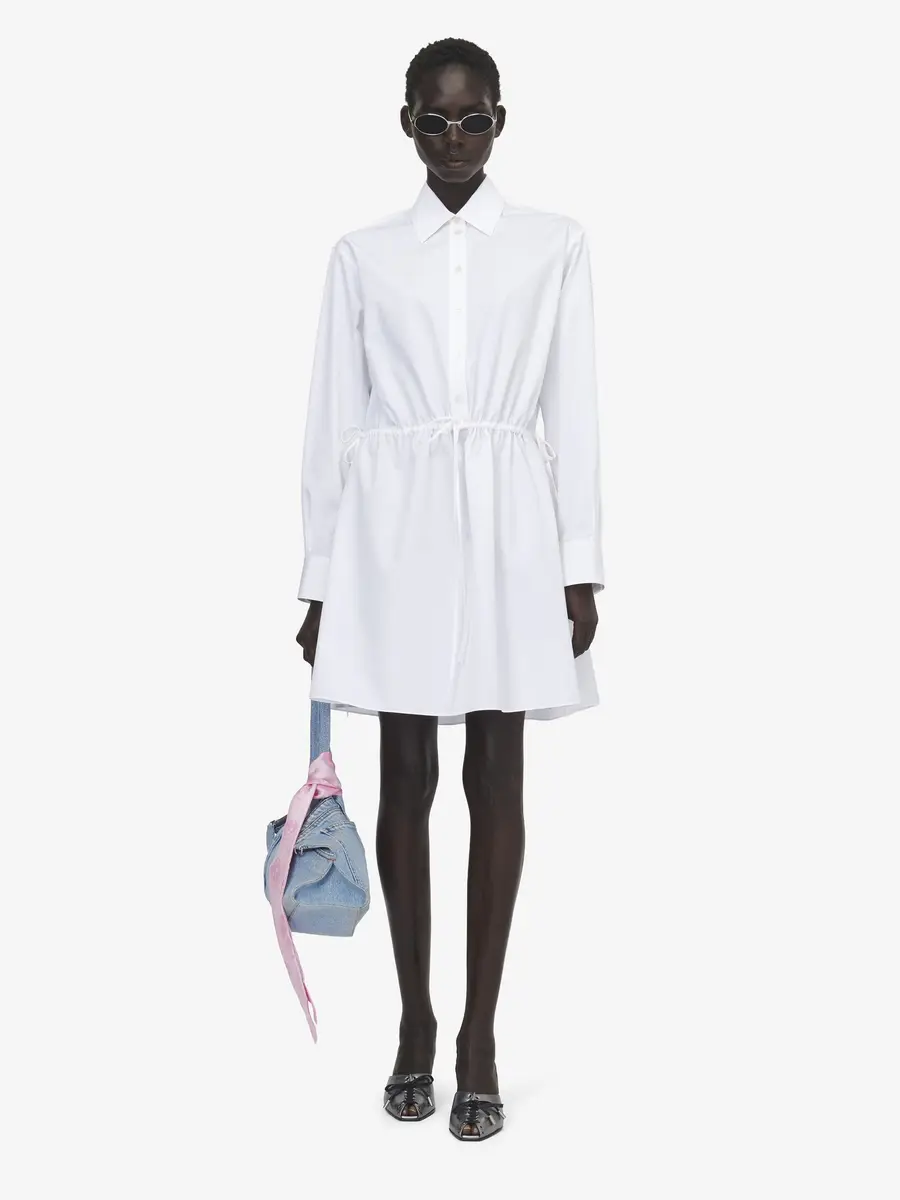 Alexander McQueen Tie Detail Shirt Dress | Thumbnail 2