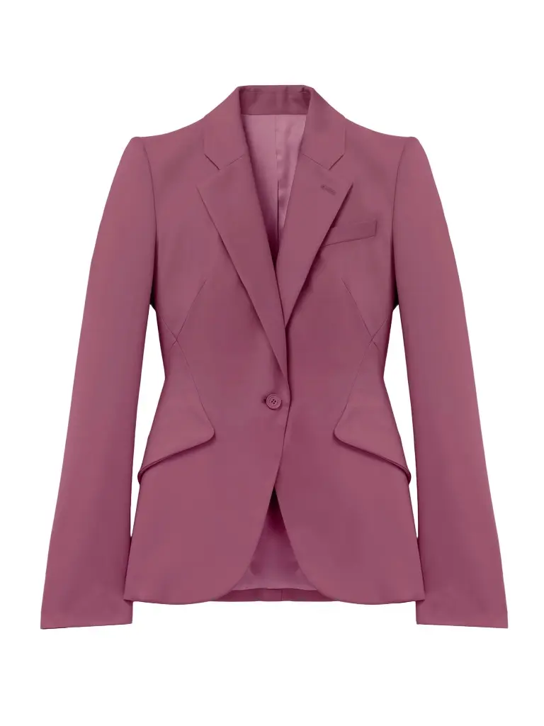 Wool Single-breasted Jacket