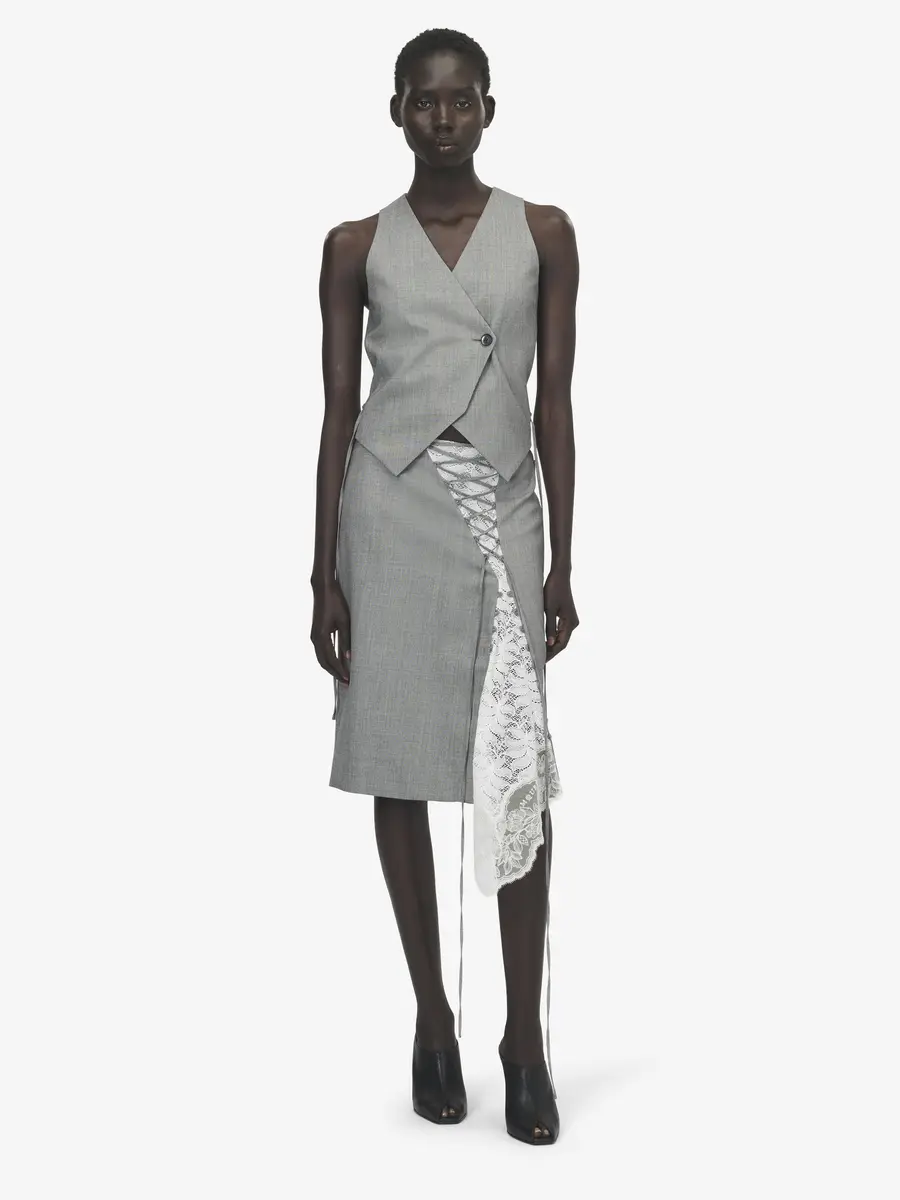 Alexander McQueen Corset Laced Waistcoat | Thumbnail 2 Alexander McQueen Corset Laced Waistcoat | Thumbnail 2