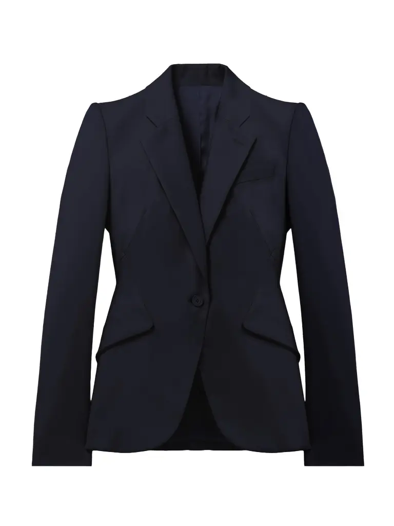 Wool Single-breasted Jacket Wool Single-breasted Jacket
