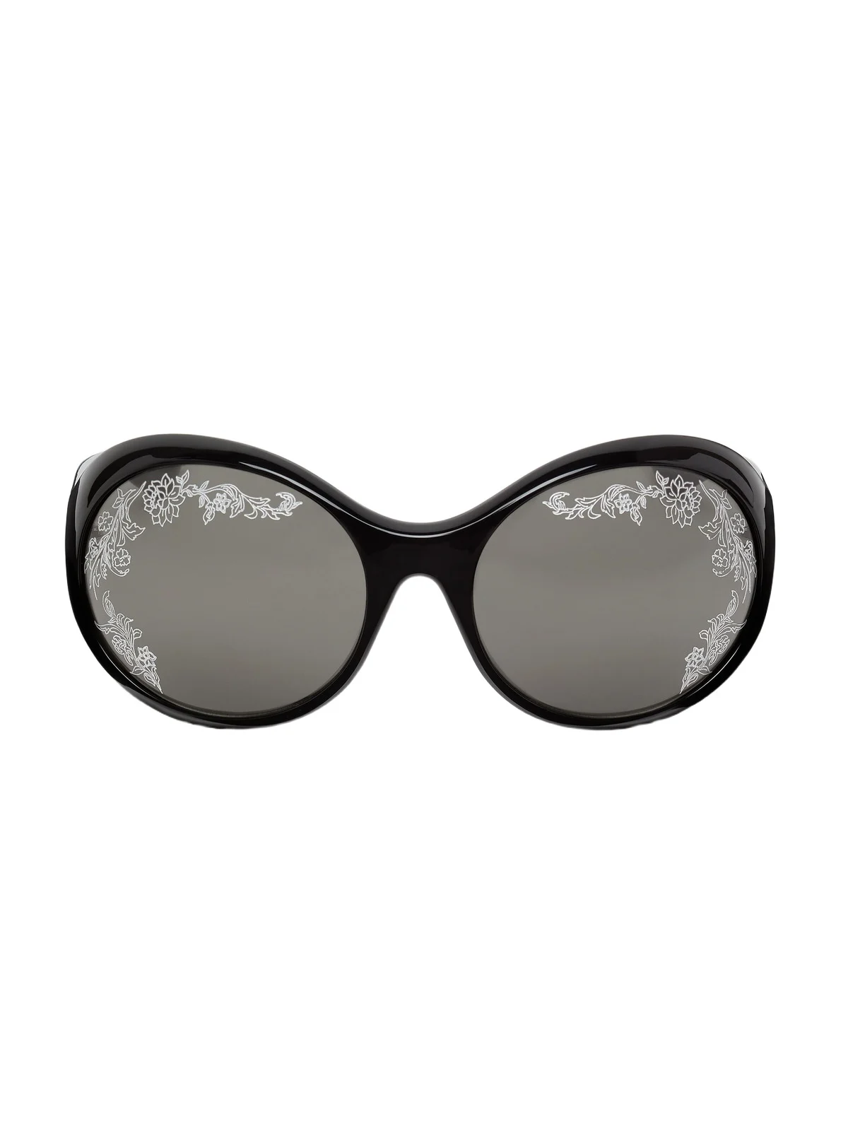 Alexander McQueen Kate Round Sunglasses