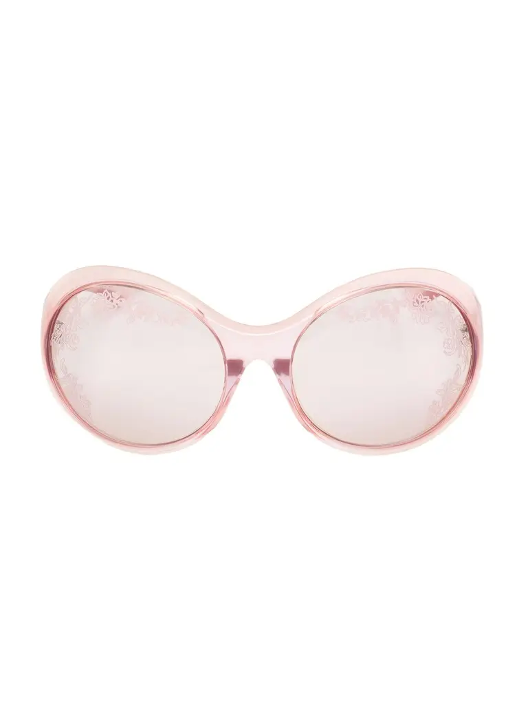 Alexander McQueen Kate Round Sunglasses