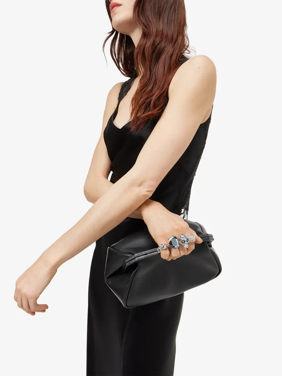 Alexander McQueen Knuckle Soft Clutch | Thumbnail 2 Alexander McQueen Knuckle Soft Clutch | Thumbnail 2