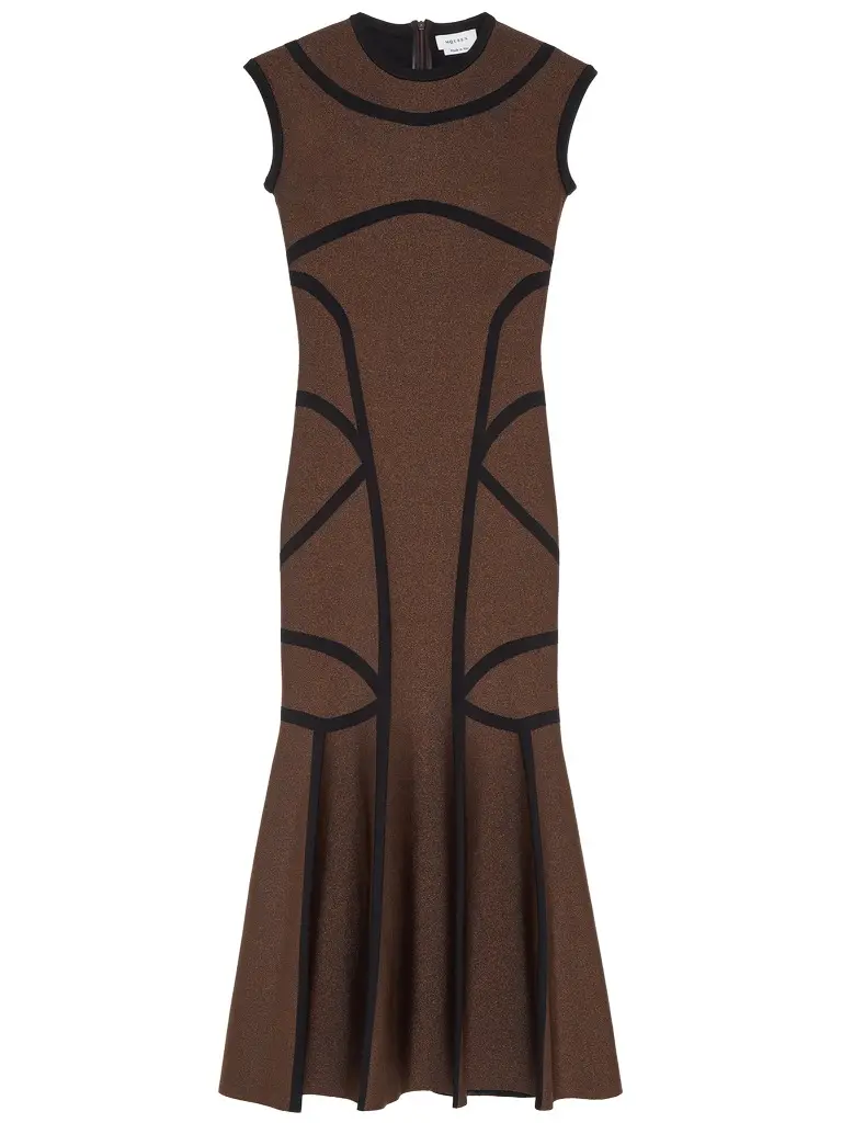 Anatomical Lines Knit Midi Dress Anatomical Lines Knit Midi Dress