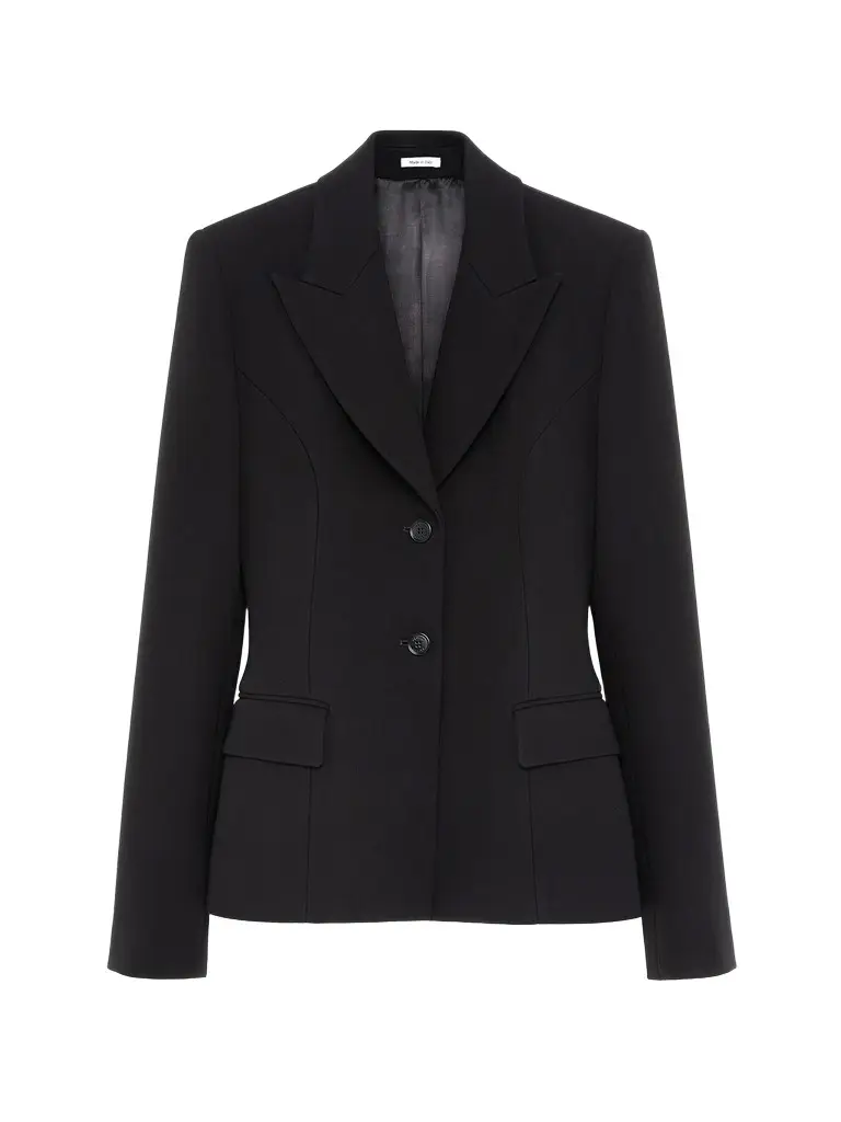 Bonded crepe Single-breasted Jacket Bonded crepe Single-breasted Jacket