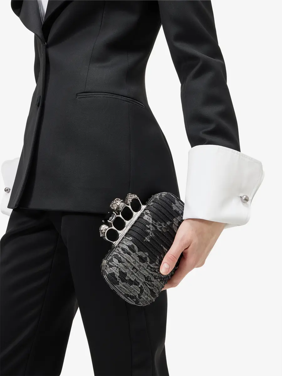 Alexander McQueen Knuckle Clutch | Thumbnail 2 Alexander McQueen Knuckle Clutch | Thumbnail 2