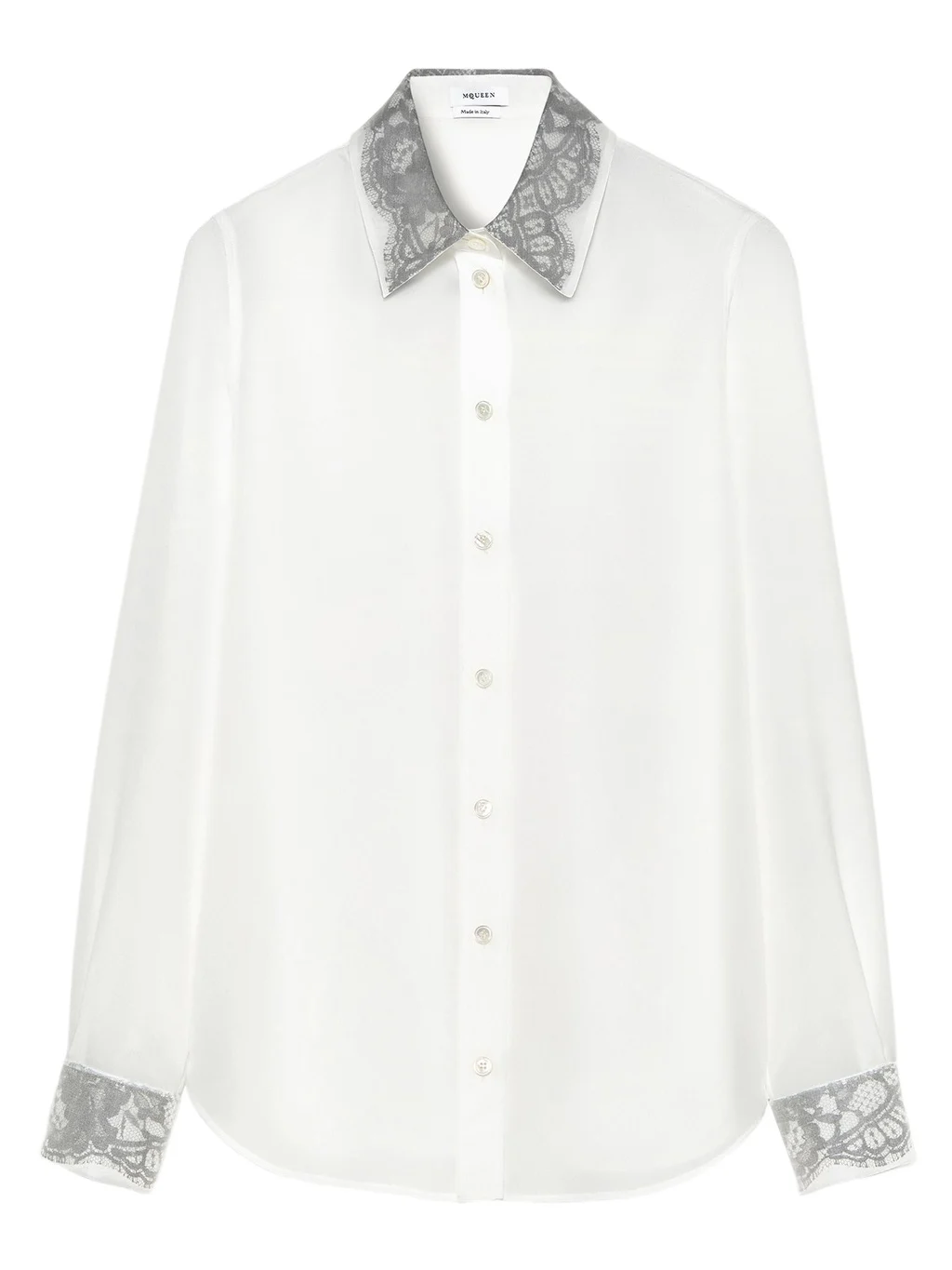 Floral Lace Detail Shirt Floral Lace Detail Shirt