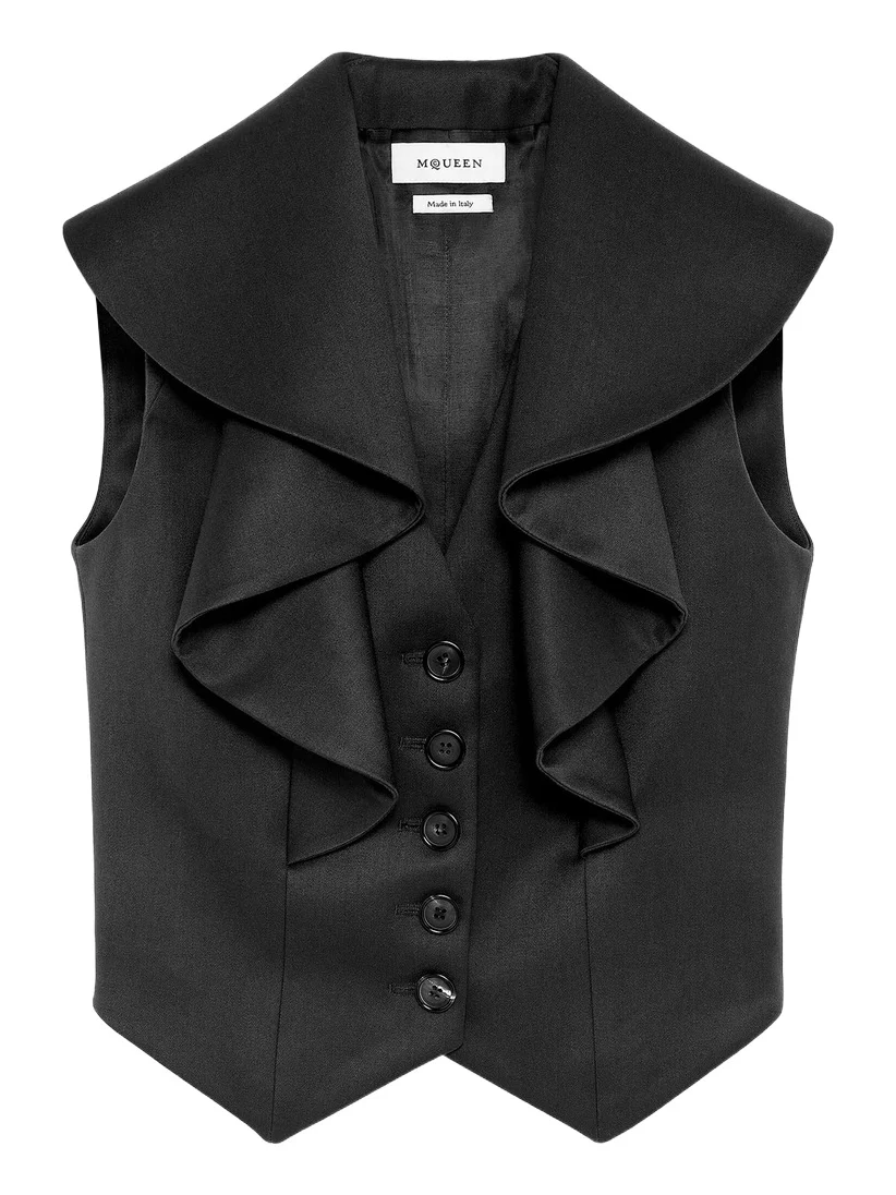 Waterfall Collar Tailored Waistcoat