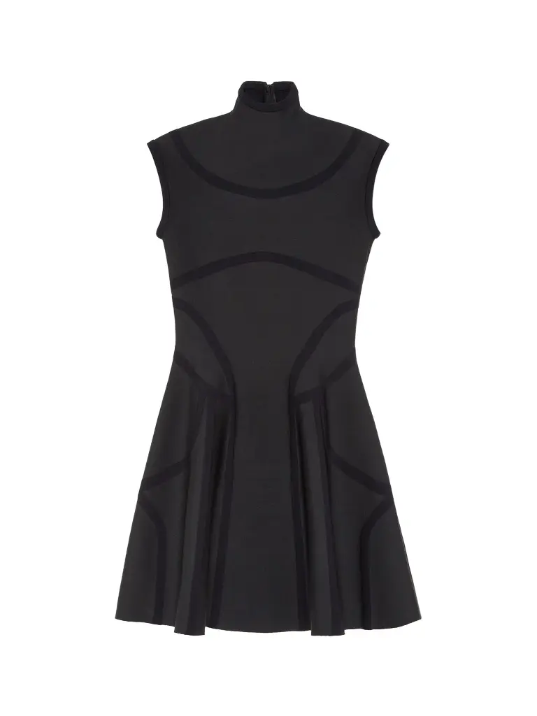 Anatomical Lines Knit Mini Dress Anatomical Lines Knit Mini Dress