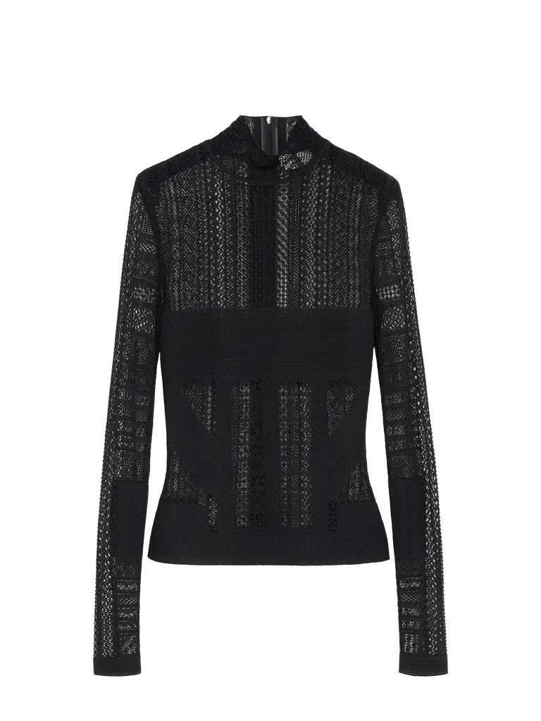 Viscose Knit Lace Top Viscose Knit Lace Top