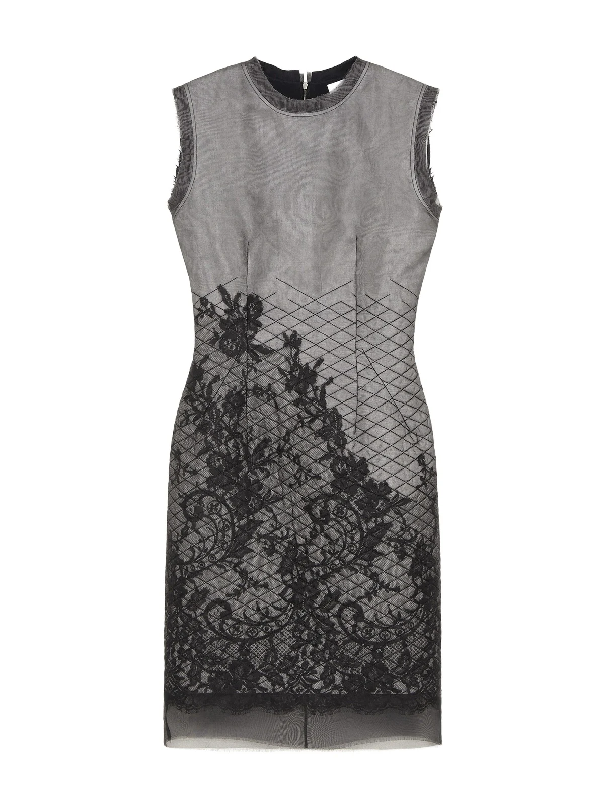 Alexander McQueen Floral Lace Shift Dress