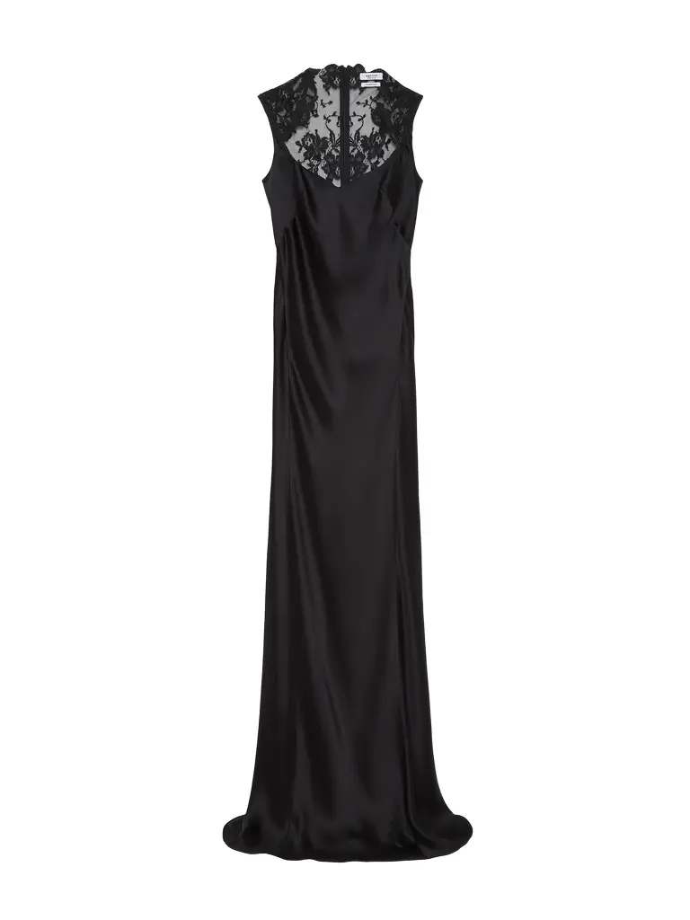 Floral Lace Evening Dress Floral Lace Evening Dress
