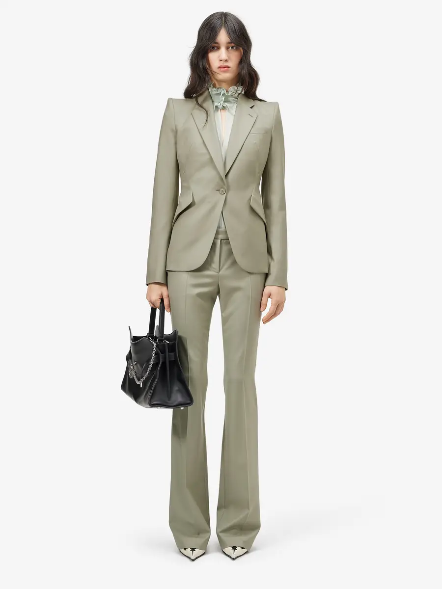 Alexander McQueen Tailored Bootcut Trousers | Thumbnail 2