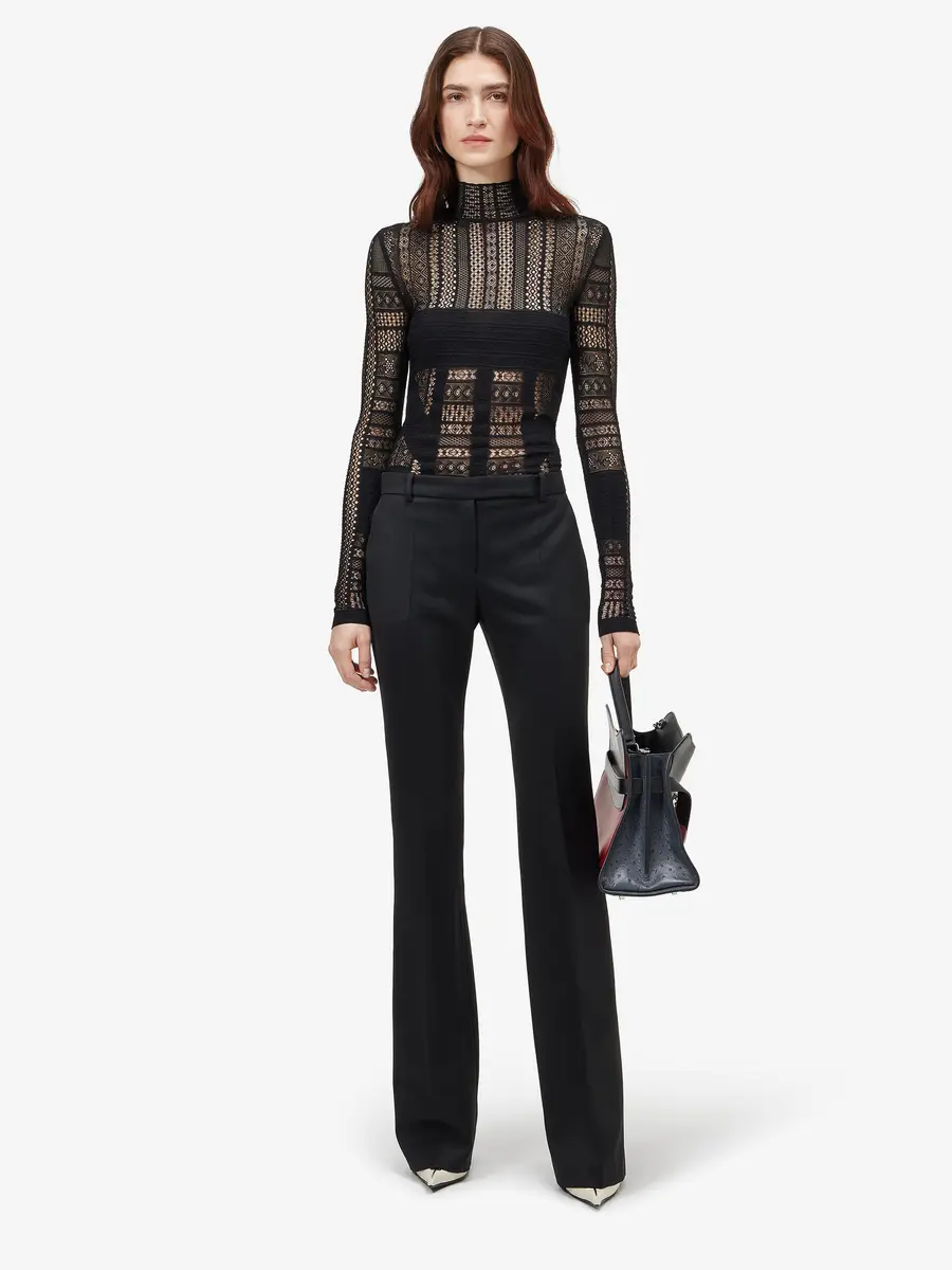 Alexander McQueen Tailored Bootcut Trousers | Thumbnail 2 Alexander McQueen Tailored Bootcut Trousers | Thumbnail 2