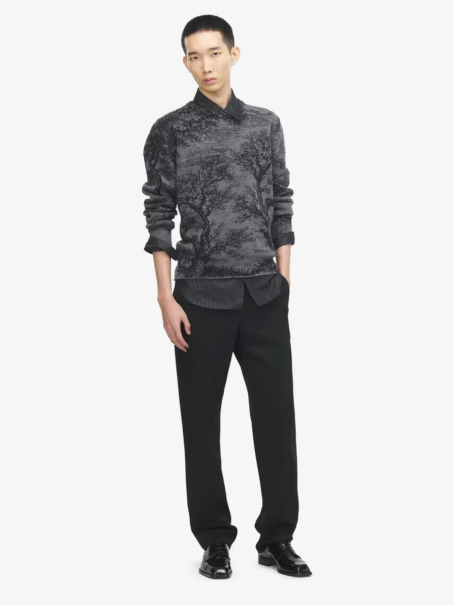 Alexander McQueen Tree Of Life Jacquard Jumper | Thumbnail 2