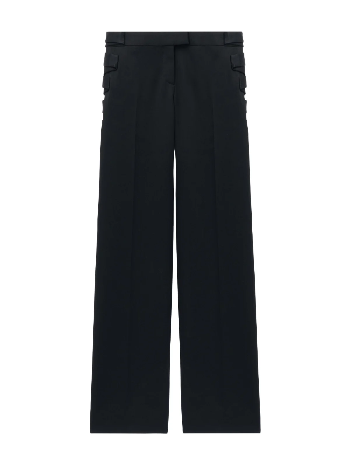 Alexander McQueen Ribbon Frogging Tailored Trousers