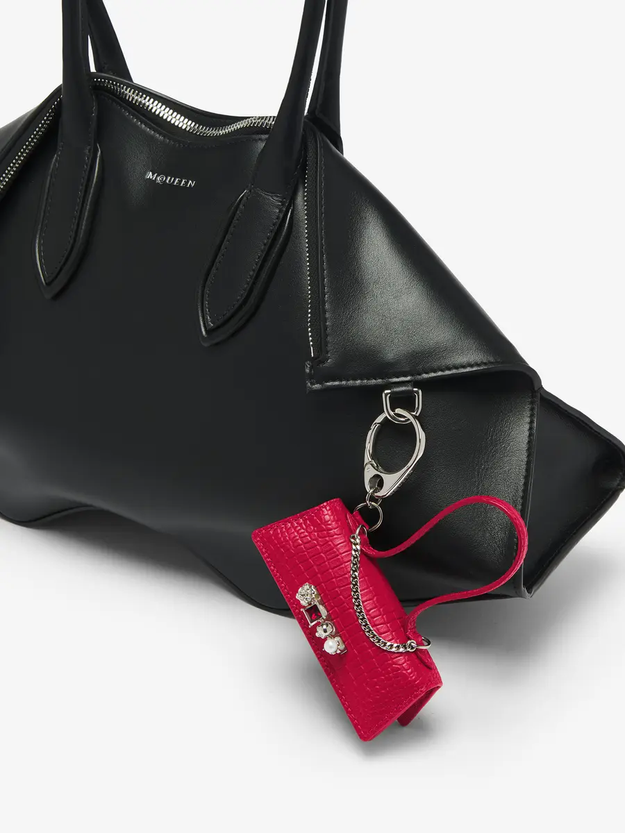 Alexander McQueen Jewelled Lipstick Case Charm | Thumbnail 2 Alexander McQueen Jewelled Lipstick Case Charm | Thumbnail 2