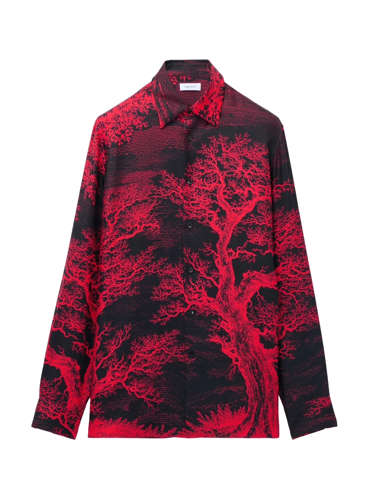 Alexander McQueen Tree Of Life Print Shirt
