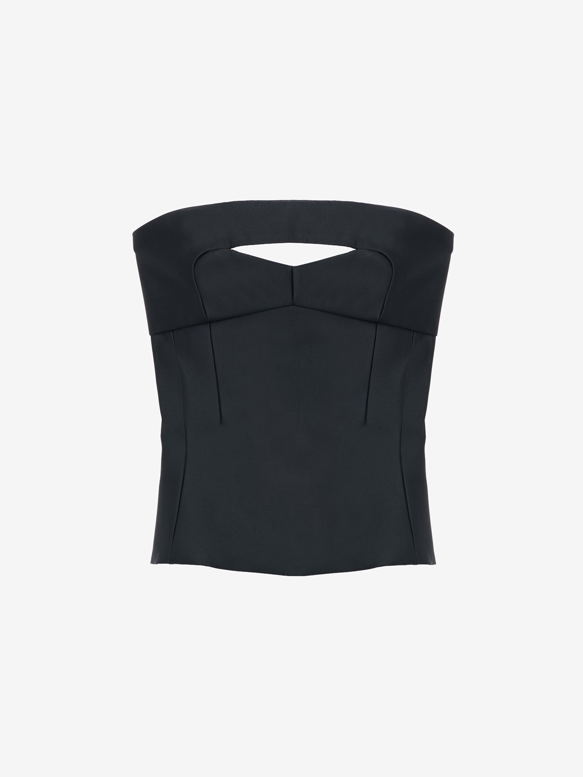 Cut-Out Corset Top