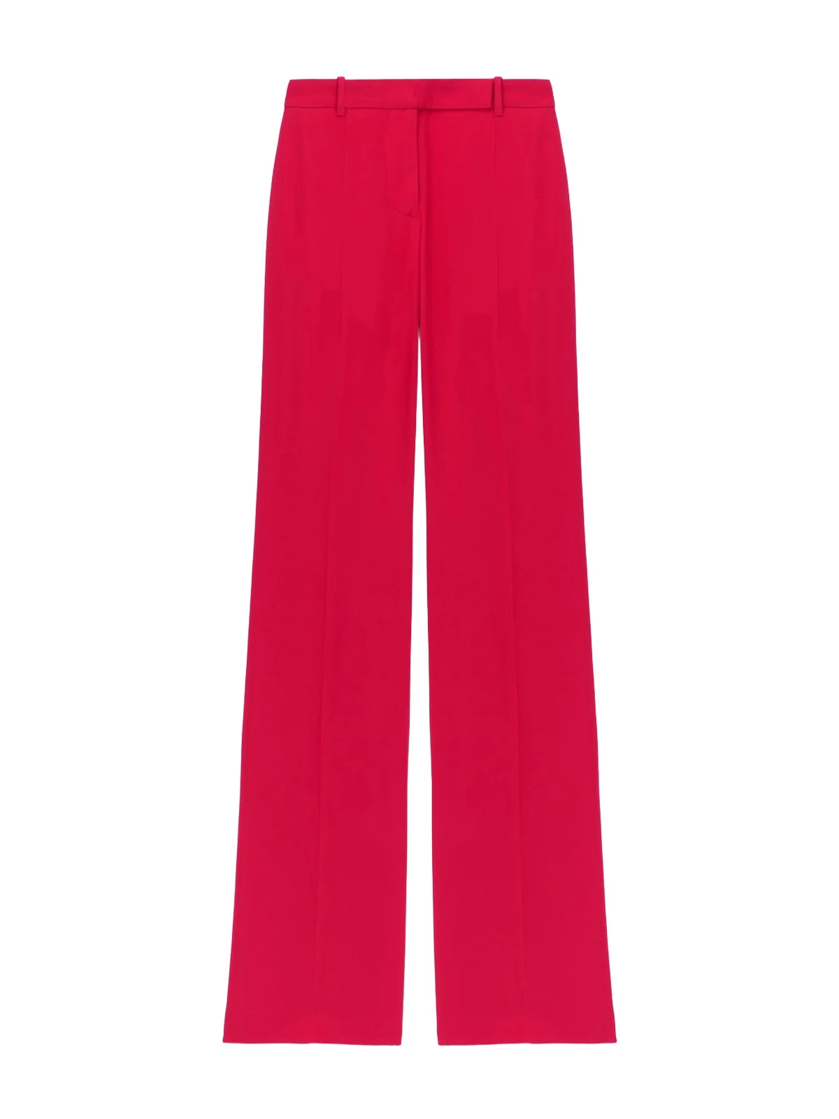 Alexander McQueen Leaf Crepe Bootcut Trousers