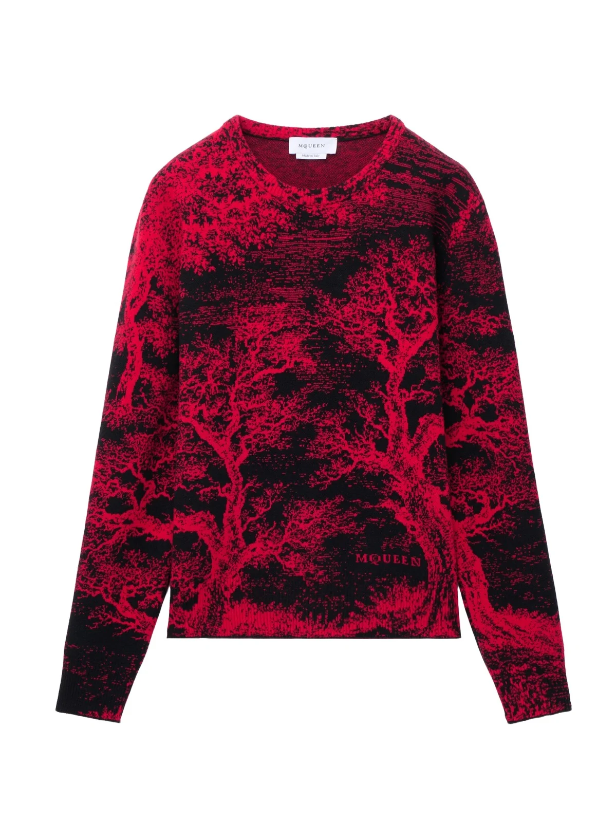 Alexander McQueen Tree Of Life Jacquard Jumper