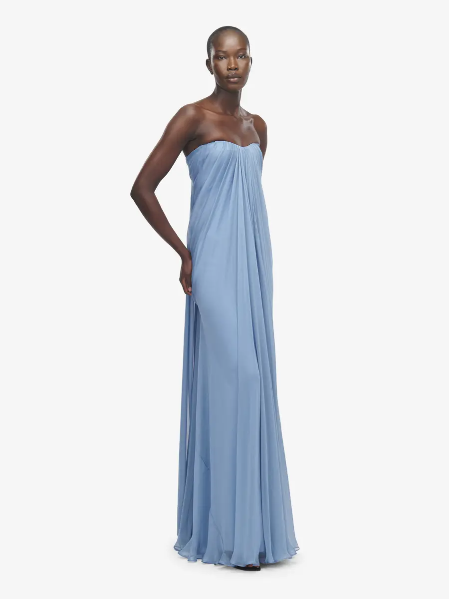 Alexander McQueen Bustier Evening Dress | Thumbnail 2
