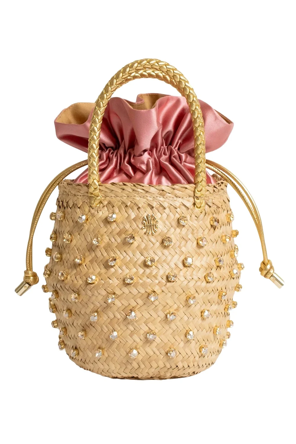 LE NINE Nina Crystal Bag - Golden Desert Rose