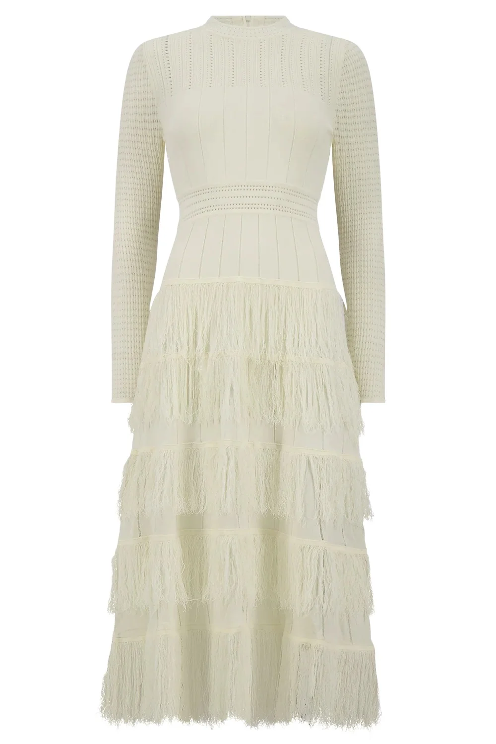 Lela Rose Piper Fringe Dress