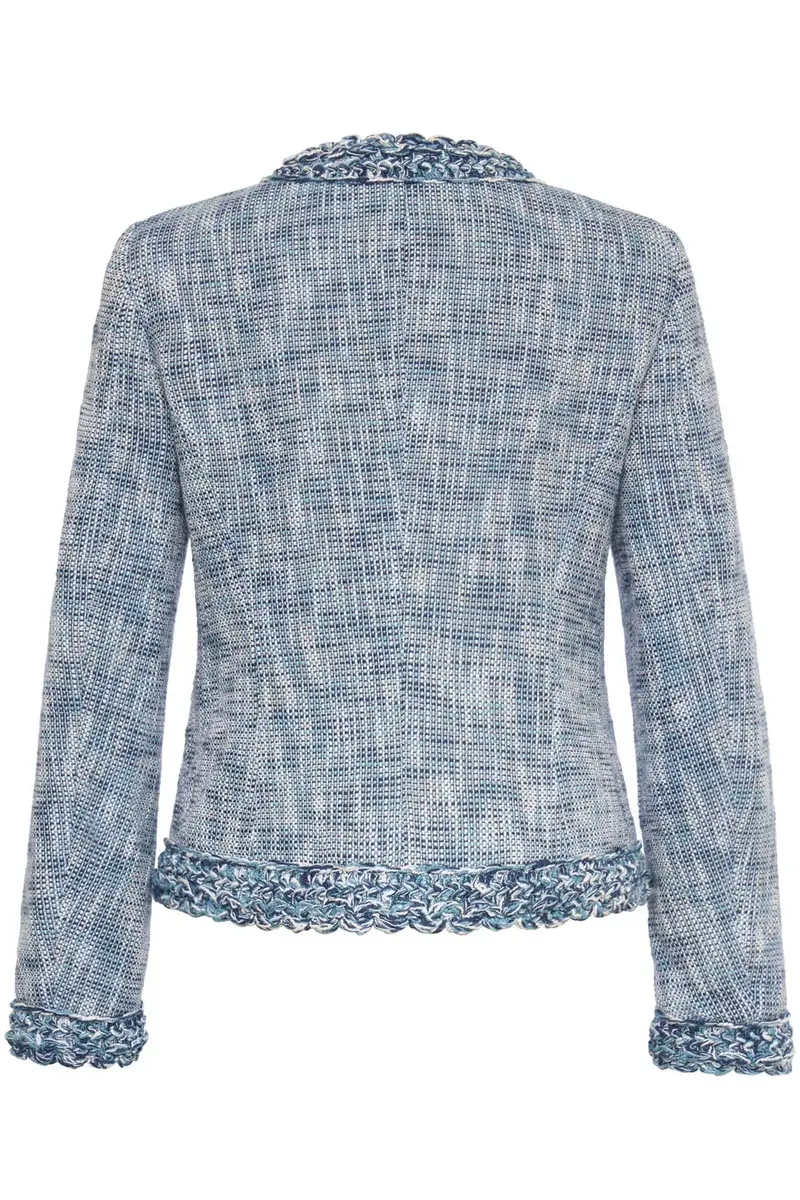 MAISON COMMON Braided Trim Tweed Jacket | Thumbnail 4