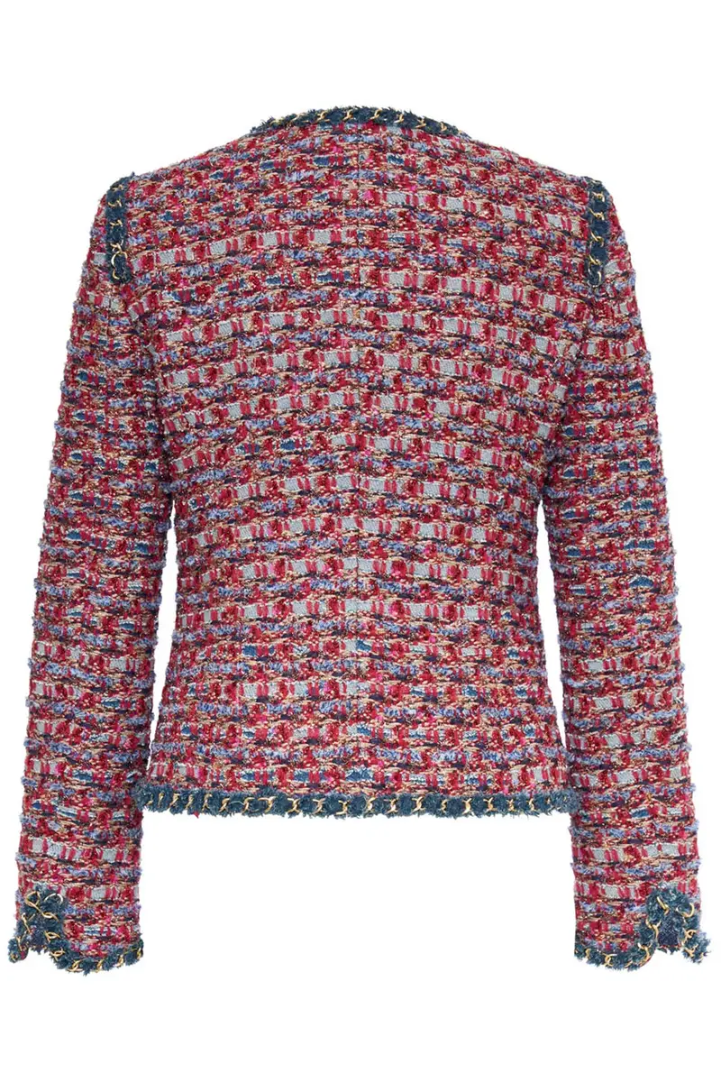 MAISON COMMON Chained Detail Tweed Jacket | Thumbnail 4 MAISON COMMON Chained Detail Tweed Jacket | Thumbnail 4