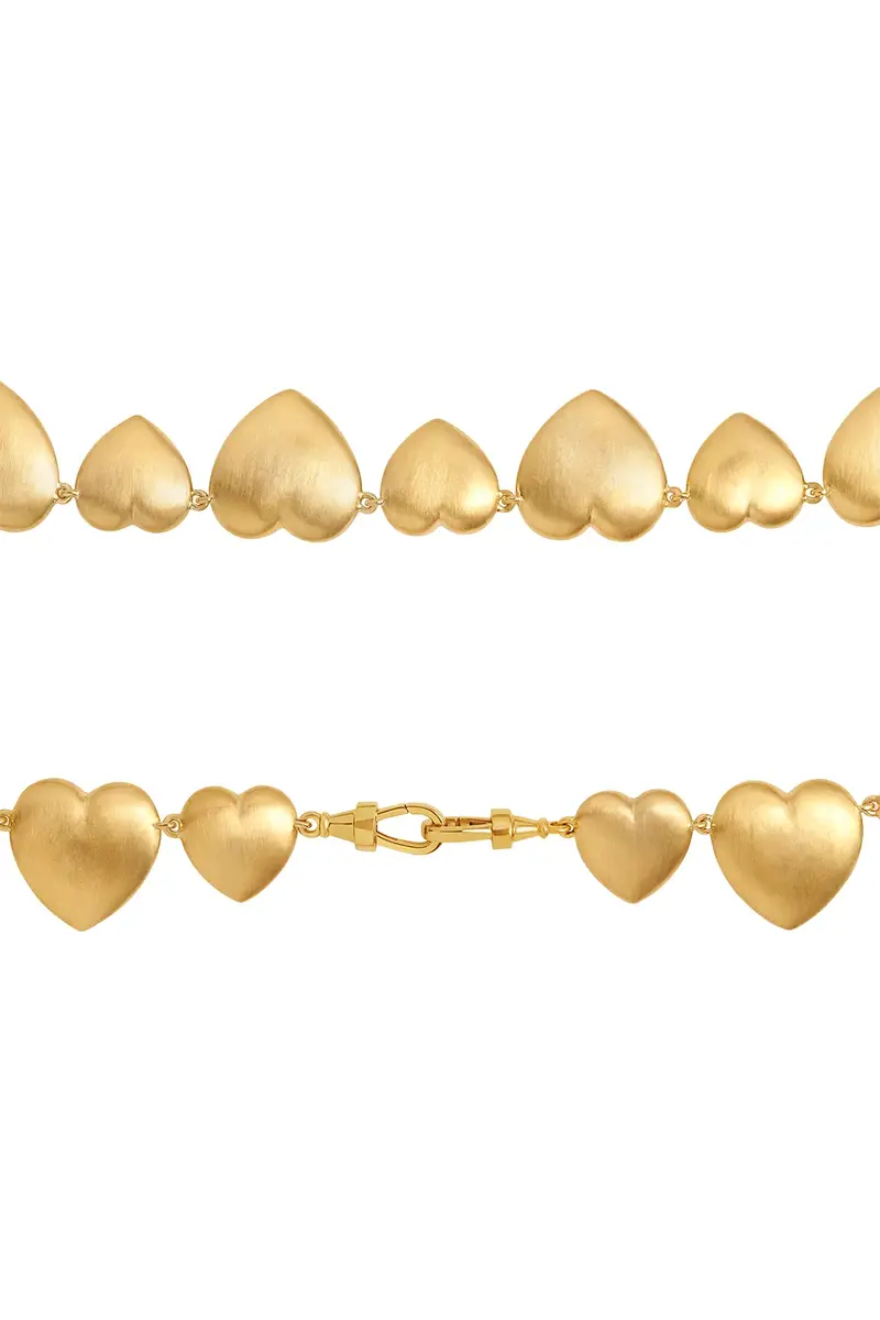 Marie Lichtenberg Heart Chain Necklace | Thumbnail 4