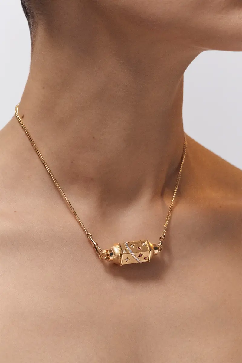 Marie Lichtenberg Milky Way Locket Necklace | Thumbnail 2 Marie Lichtenberg Milky Way Locket Necklace | Thumbnail 2