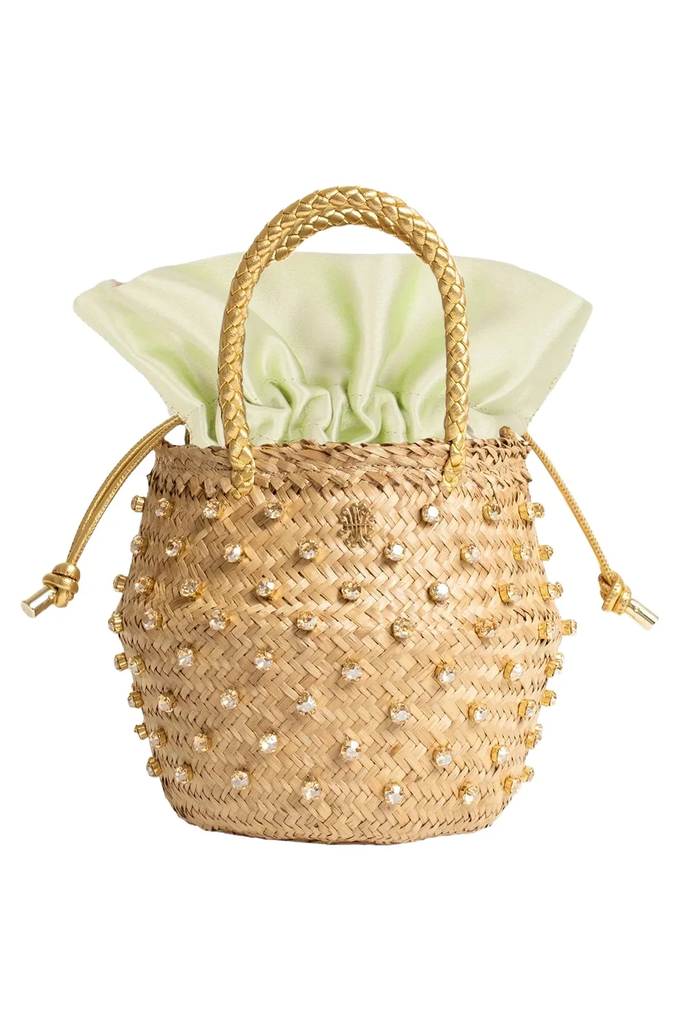 Nina Crystal Bag - Golden Mint Nina Crystal Bag - Golden Mint