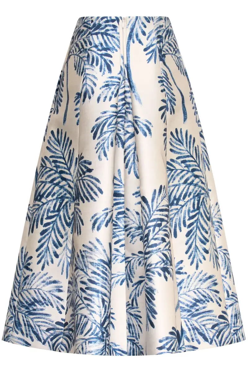 MAISON COMMON Palm Print Midi Skirt | Thumbnail 3 MAISON COMMON Palm Print Midi Skirt | Thumbnail 3