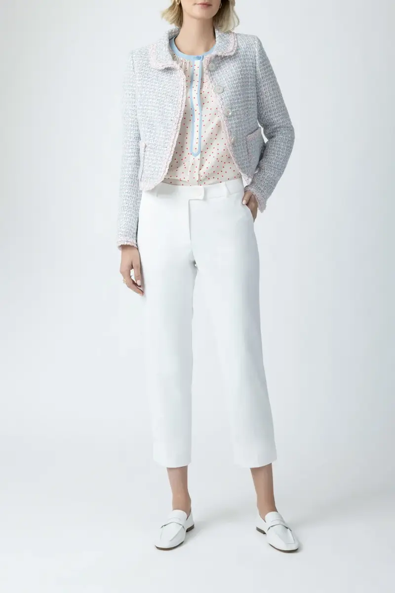 MAISON COMMON Sequin Tweed Peter Pan Collar Jacket | Thumbnail 3