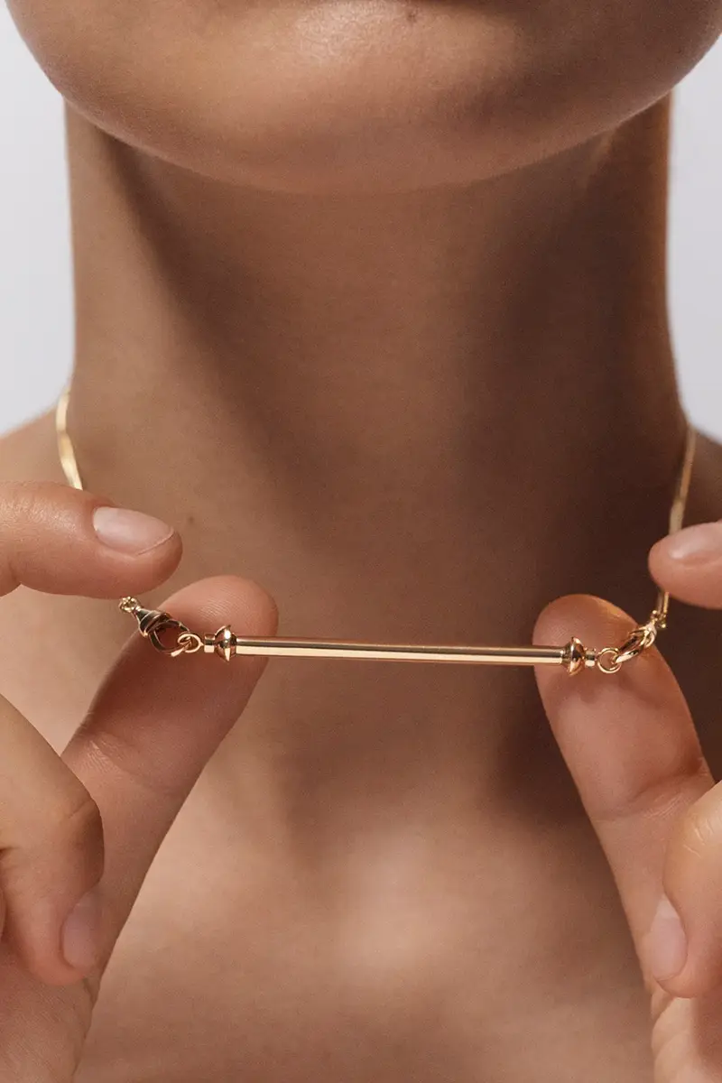 Marie Lichtenberg Small Stick Connector Pendant | Thumbnail 3